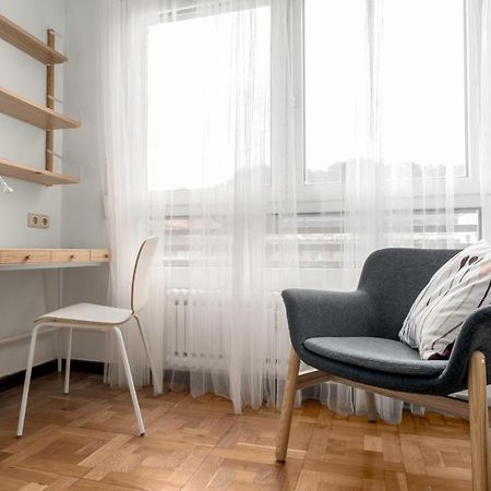 Apartamento Muy Comodo Con Parking San Sebastian Bagian luar foto